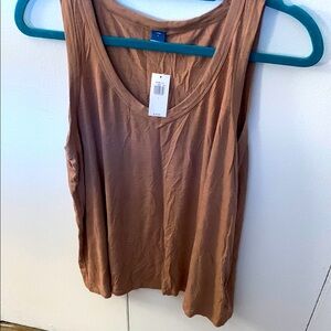 Women’s tank top, brown/tan